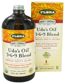 Flora   Udos Choice Udos Oil 3 6 9 Blend   32 oz.