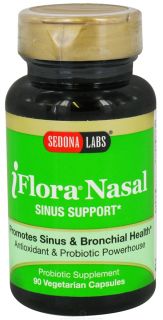 Sedona Labs   iFlora Nasal Health Formula   90 Vegetarian Capsules