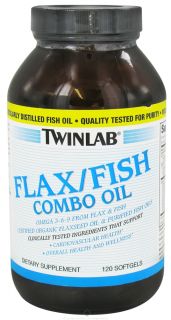 Twinlab   Flax/Fish Combo Oil   120 Gelcaps