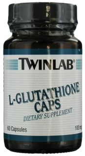 Twinlab   L Glutathione Caps 100 mg.   60 Capsules