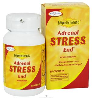 Enzymatic Therapy   Fatigued to Fantastic Adrenal Stress End   60 Capsules