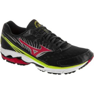 Mizuno Wave Rider 16 Mizuno Mens Running Shoes Anthracite/Chinese Red/Lime Pun