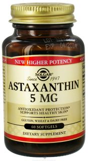 Solgar   Astaxanthin Complex 5 mg.   60 Softgels