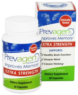 Quincy Bioscience   Prevagen Extra Strength Memory Support   30 Vegetarian Capsules