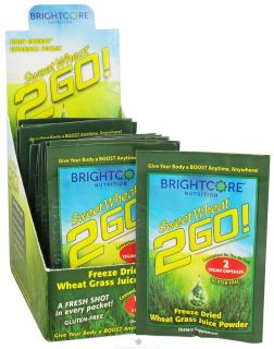 Brightcore Nutrition   Sweet Wheat 2GO Wheat Grass Juice Powder   15 Packet(s)