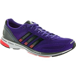 adidas adiZero Adios 2 adidas Mens Running Shoes Blast Purple/Black/Infrared