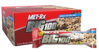 MET Rx   Big 100 Meal Replacement Bar Chocolate Chip Cookie Dough   3.52 oz.