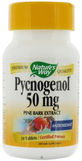 Natures Way   Pycnogenol 50 mg.   30 Tablets