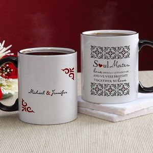 Soul Mates Romantic Personalized Coffee Mug