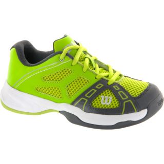 Wilson Rush Pro 2 Junior Green Glow/Graphite/White Wilson Junior Tennis Shoes