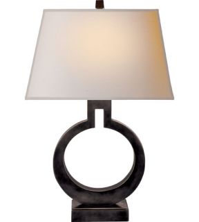 E.F. Chapman Ring 1 Light Table Lamps in Bronze With Wax CHA8969BZ NP