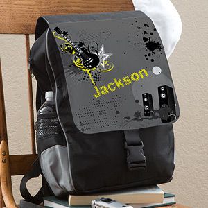 Kids Personalized Backpacks   Guitar