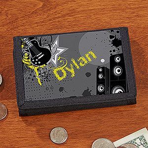 Personalized Guitar Wallet