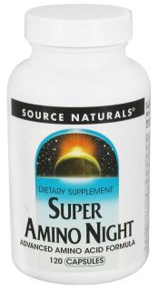 Source Naturals   Super Amino Night Advanced Amino Acid Formula   120 Capsules
