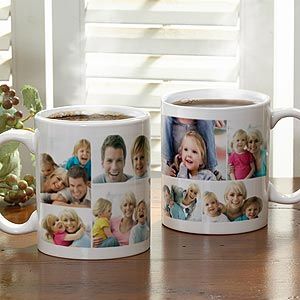 Personalized Photo Collage Coffee Mugs