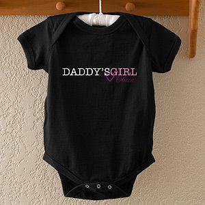 Personalized Baby Bodysuits   Daddys Girl