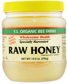 YS Organic Bee Farms   Raw Honey   14 oz.