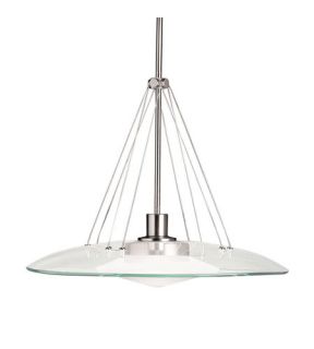 Structures 1 Light Pendants in Brushed Nickel 2667NI