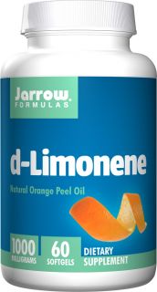 Jarrow Formulas   d Limonene Food Grade Orange Peel Oil 1000 mg.   60 Softgels