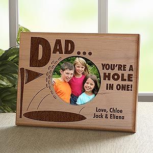 Personalized Golf Picture Frame   Hole In One
