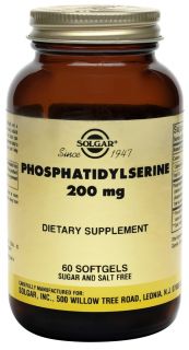 Solgar   Phosphatidylserine 200 mg.   60 Softgels