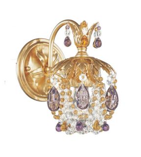 Rondelle 1 Light Wall Sconces in French Gold 1252 26AT