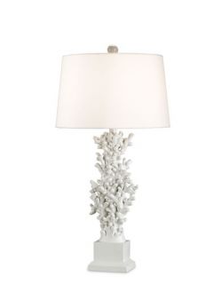 Alicante 1 Light Table Lamps in Glossy White 6763
