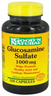 Good N Natural   Glucosamine Sulfate 1000 mg.   120 Capsules