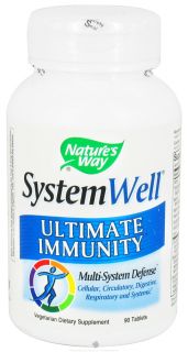 Natures Way   System Well Immune System Ultimate Immunity   90 Tablets