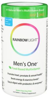 Rainbow Light   Mens One Energy Multivitamin   150 Tablets