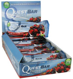 Quest Nutrition   Quest Bar Protein Bar Mixed Berry Bliss   2.12 oz.