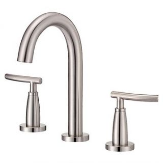 Danze® Sonora™ Trim Line Widespread Lavatory Faucets   Brushed Nickel