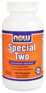 NOW Foods   Special Two Multiple Vitamin   240 Capsules