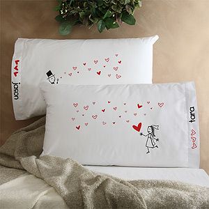 Personalized Pillowcase Set   Blown Away By Love