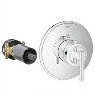 Grohe GrohFlex Timeless Custom Shower Thermostatic Trim with Control Module   St