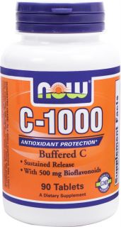 NOW Foods   Vitamin C 1000 Complex   90 Tablets