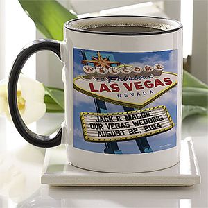 Personalized Coffee Mugs   Welcome To Las Vegas
