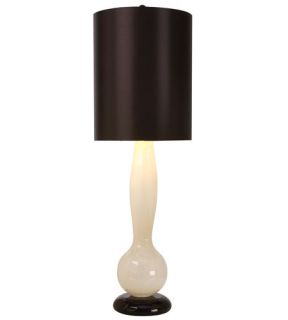 Isis 1 Light Table Lamps in Ebony Lacquer TT5212
