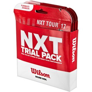 Trial Pack   Wilson NXT Wilson Tennis String Packages