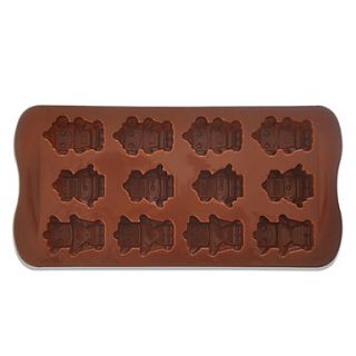 Silicone Robot Shape Chocolate Mold Jelly Pudding Mold