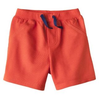 Circo Newborn Boys Knit Short   Tangy Orange 0 3 M