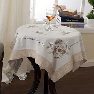 Classic Linen Floral Table Cloths