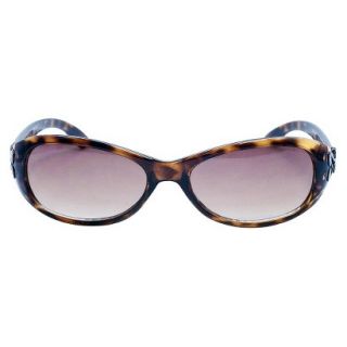 Womens Oval Sunglasses   Tortoise