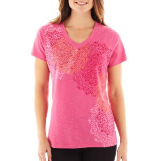 Made For Life Medallion Tee, Carmine Medallion, Womens