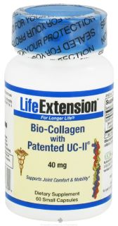 Life Extension   Bio Collagen with Patented UC II 40 mg.   60 Capsules