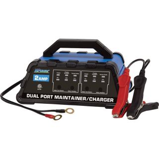 NPower Dual Port 4 Stage Charger   2 Amps/Port