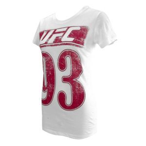 UFC Branded Womens Vintage 93 T Shirt
