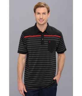Travis Mathew Kerr S/S Polo Mens Short Sleeve Knit (Black)