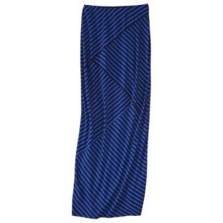 Mossimo Womens Pieced Maxi Skirt   Athens Blue XL