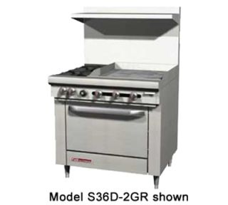 Southbend 36 Gas Range with Griddle, NG